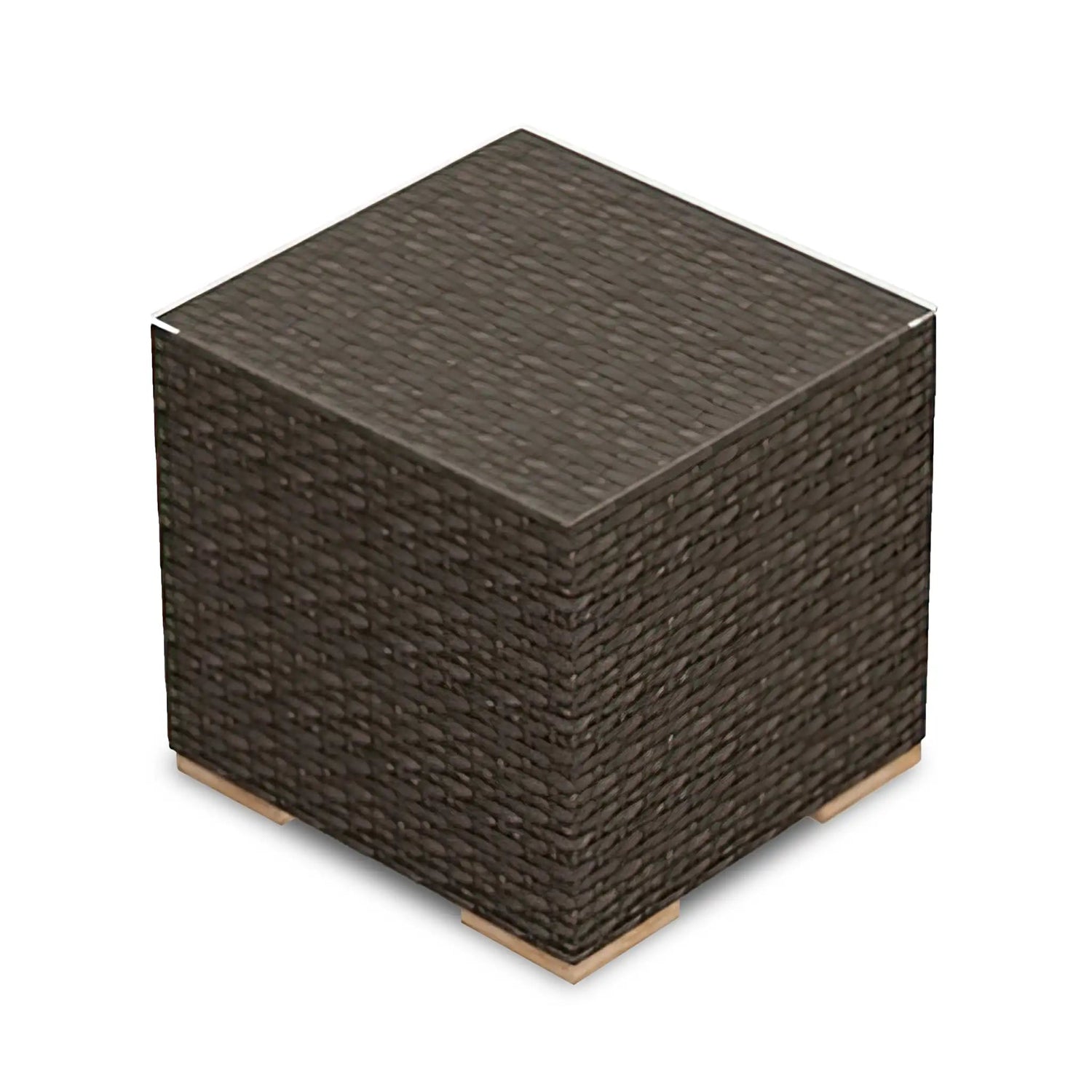Harmonia Living Arden Square End Table in Chestnut