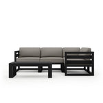 Harmonia Living Avion 5-Piece Aluminum Sectional Set outdoor furniture
