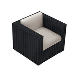 Urbana Club Chair in Cast Silver