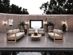 Muse Teak lounge set styled
