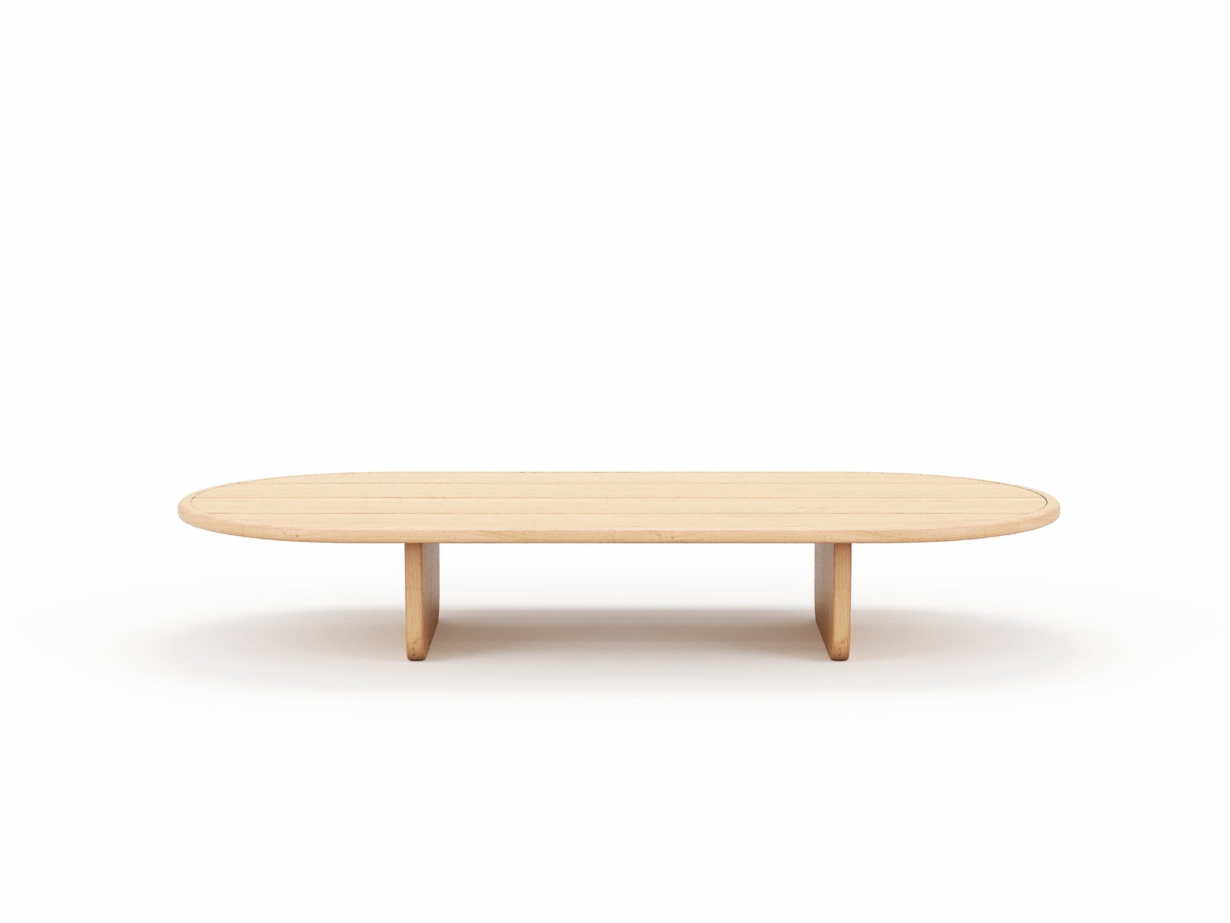 Muse Oval Coffee Table front