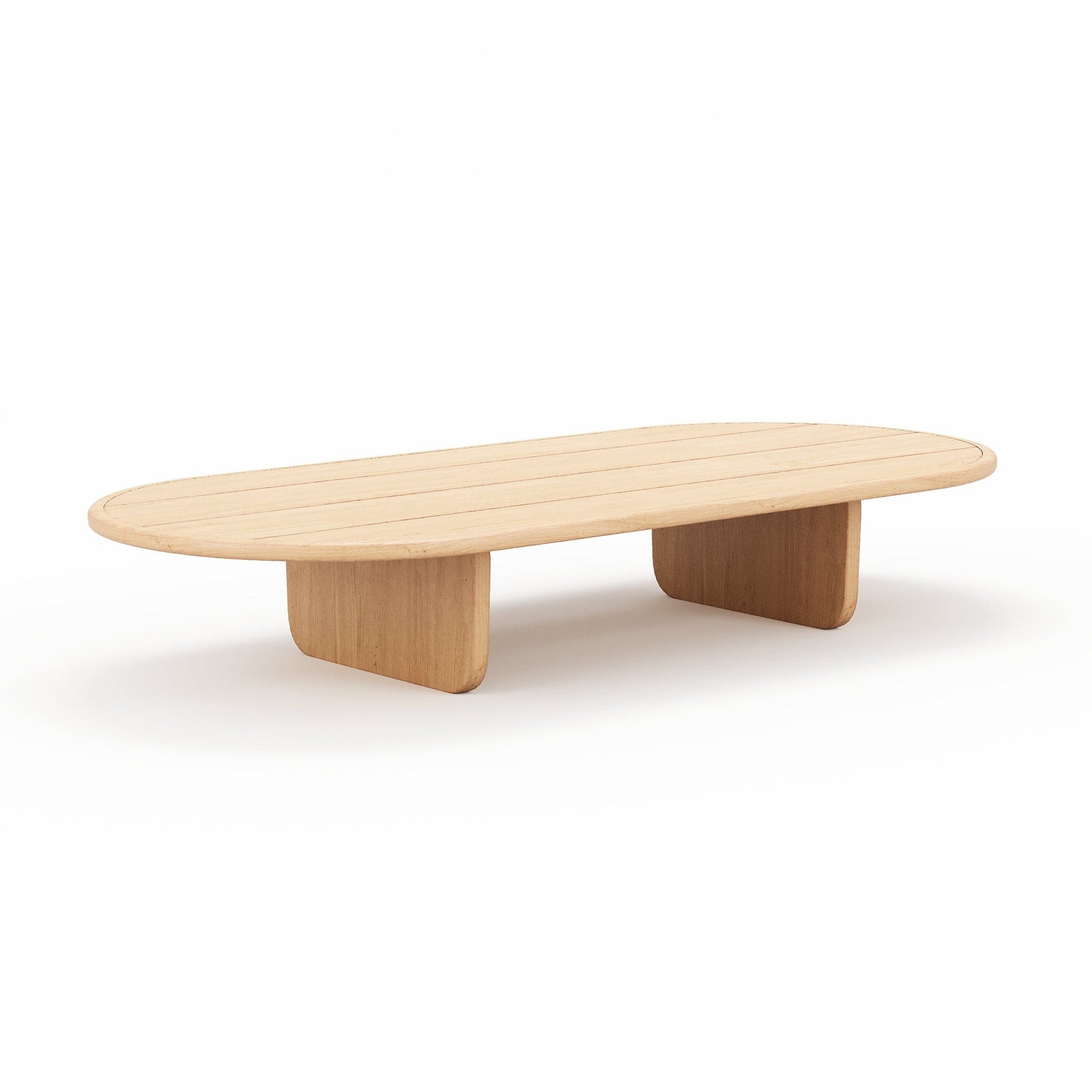 Muse Oval Coffee Table teak