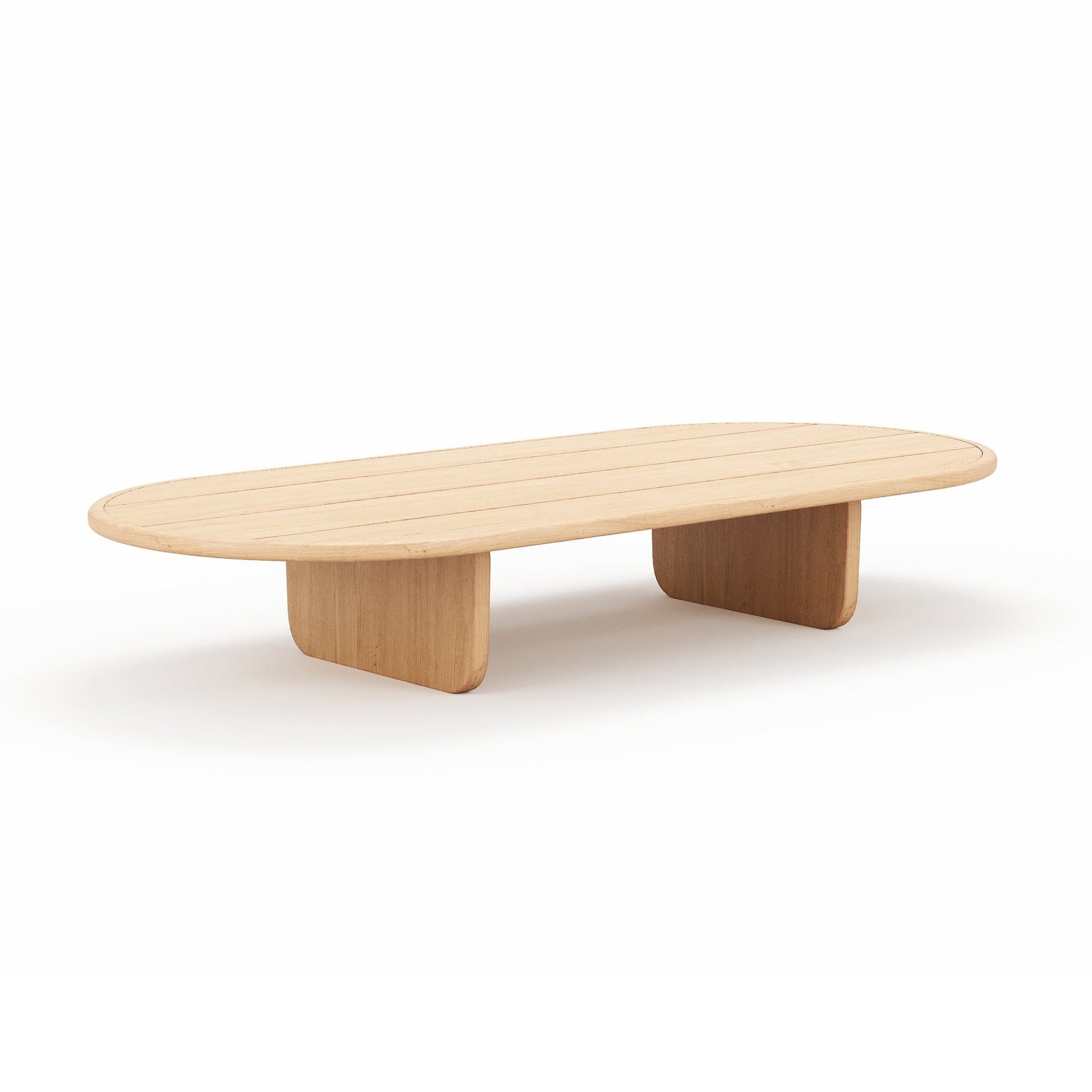 Muse Oval Coffee Table teak