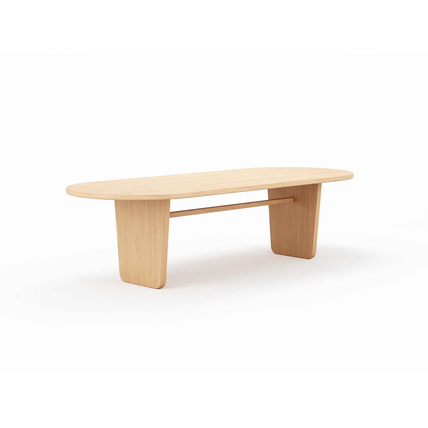 Muse Teak Oval Dining Table