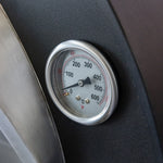 Summerset Hybrid Pizza Oven NG — temperature gauge detail