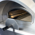 Summerset Hybrid Pizza Oven NG — wood-fired interior view