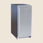 Summerset 15-inch compact fridge — angle closed