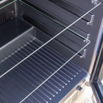 Summerset 24-inch glass door fridge — tinted glass detail
