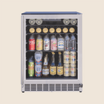 Summerset 24-inch outdoor glass door refrigerator