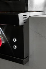 Summerset Sizzler PRO LP grill front control panel with lighting buttons