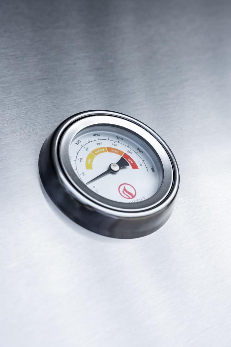 Summerset Sizzler PRO 32 - temperature gauge