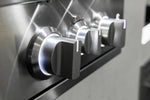 Summerset Sizzler PRO 32 - white-lit knobs burner off state