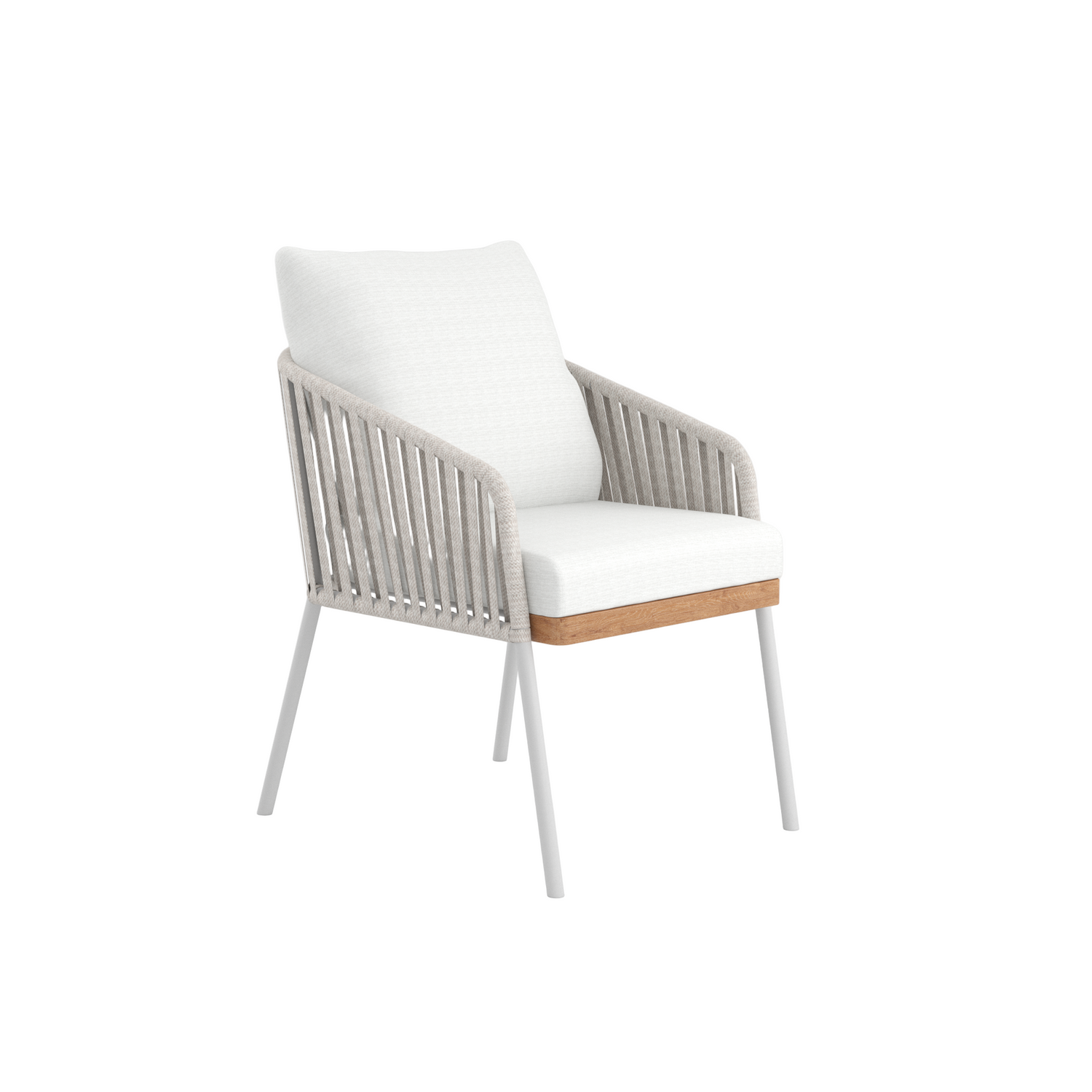 Harmonia Living Milos Teak Dining Chair outdoor furniture