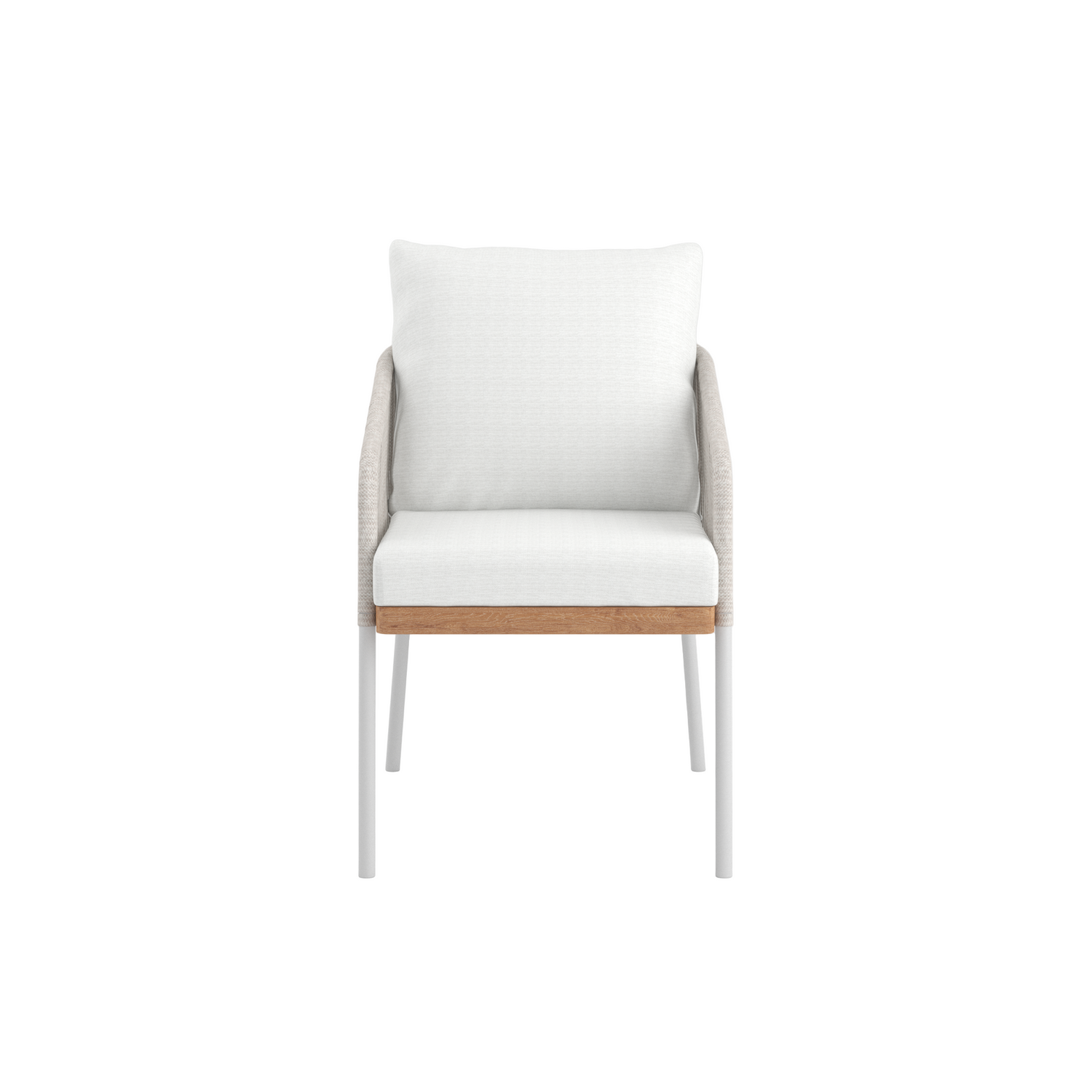 Harmonia Living Milos Teak Dining Chair outdoor furniture