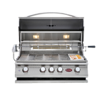 Cal Flame P-Series P4 4-Burner Built-In Gas Grill - Premium Stainless