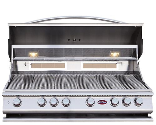 Cal Flame P-Series P6 6-Burner Built-In Gas Grill - Premium Stainless