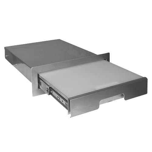 Cal Flame Pull-Out Stainless Steel Cutting Board
