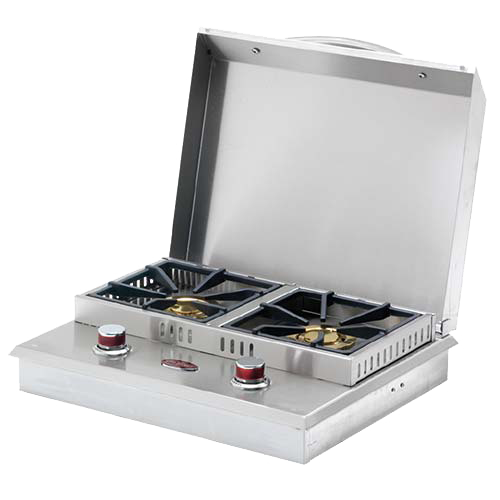 Cal Flame Standard Side-By-Side Flat Dual Side Burner