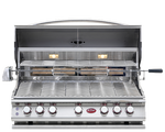 Cal Flame 5-burner convection built-in gas grill stainless steel outdoor BBQ