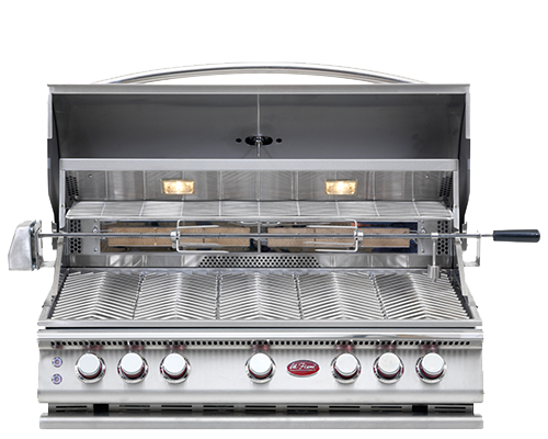 Cal Flame 5-burner convection built-in gas grill stainless steel outdoor BBQ