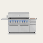 American Made Grills Freestanding Encore 54-Inch Hybrid Grill
